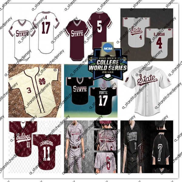 college baseball wears 2021 mississippi state bulldog baseball ws world series jersey 5 tanner allen 4 rowdey 15 jake mangum 19 logan tanner, Black
college baseball wears 2021 mississippi state bulldog baseball ws world series jersey 5 tanner allen 4 rowdey 15 jake mangum 19 logan tanner, Black