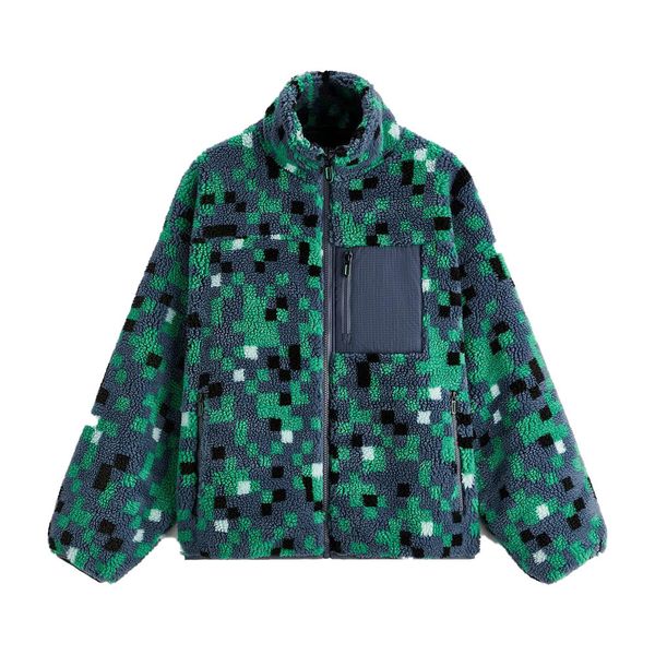 men s jackets zach aiisa fall men s counter quality stand up collar zipper long sleeved printed fleece faux lambswool jacket 221206, Black;brown
men s jackets zach aiisa fall men s counter quality stand up collar zipper long sleeved printed fleece faux lambswool jacket 221206, Black;brown