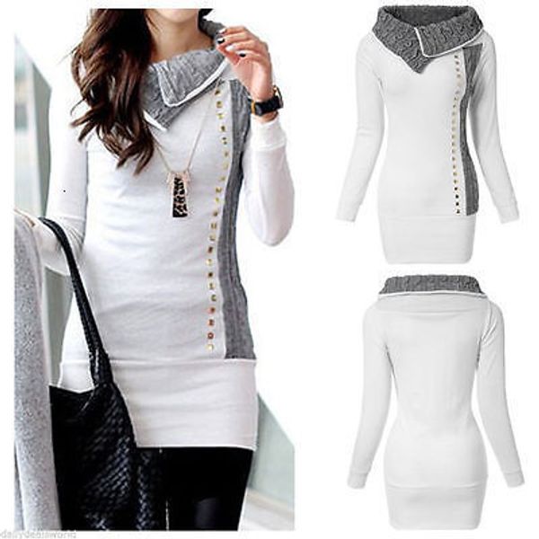 women s sweaters casual women winter autumn long sleeve pullover jacket sweater coat hooded jumper white high collar 221206, White;black
women s sweaters casual women winter autumn long sleeve pullover jacket sweater coat hooded jumper white high collar 221206, White;black