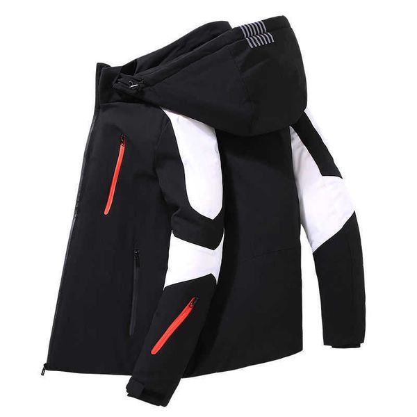 designer winter coat 2021 new thickened down jacket men's parka windproof warm lady, Black
designer winter coat 2021 new thickened down jacket men's parka windproof warm lady, Black