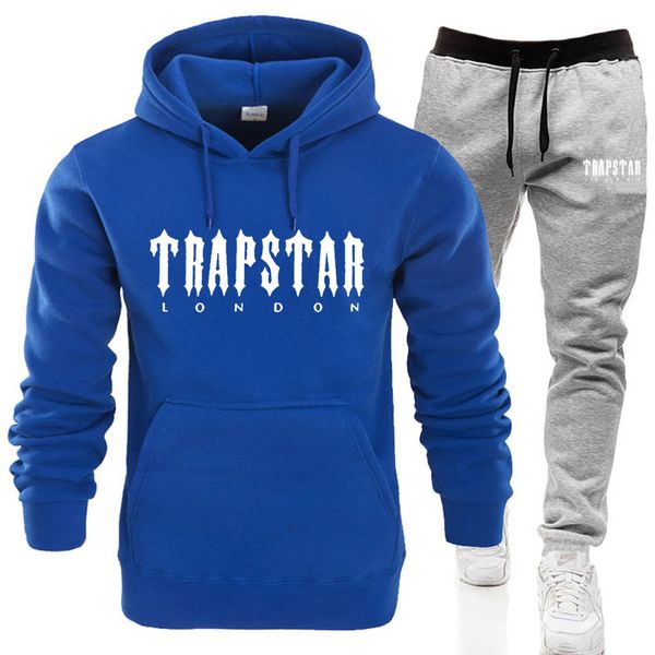 men's tracksuit trend new hooded 2 pieces set hoodie sweatshirt sweatpants sportwear jogging outfit trapstar logo, Gray
men's tracksuit trend new hooded 2 pieces set hoodie sweatshirt sweatpants sportwear jogging outfit trapstar logo, Gray