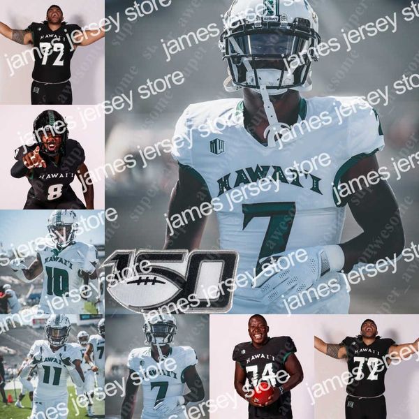 american college football wear ncaa hawaii football jersey chevan cordeiro turner jr darius muasau jared smart eugene ford jonah panoke solo, Black
american college football wear ncaa hawaii football jersey chevan cordeiro turner jr darius muasau jared smart eugene ford jonah panoke solo, Black