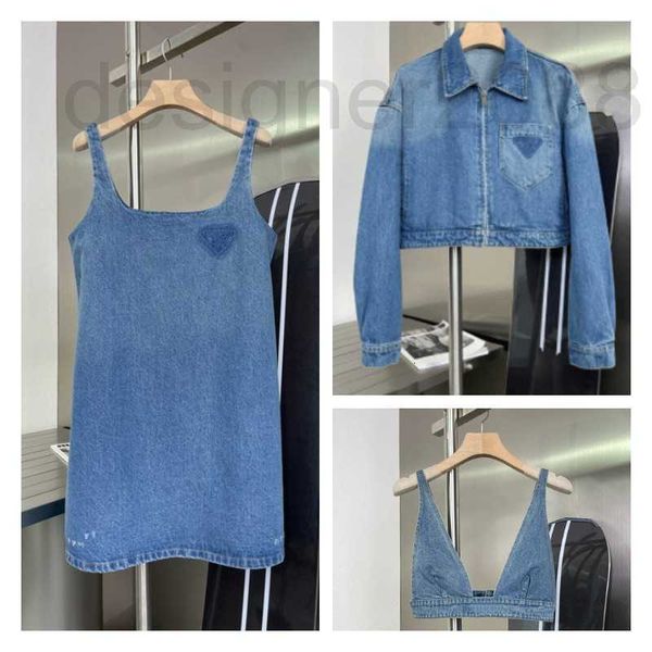 women's tanks & camis designer new summer wear classic triangle brand luxury design fashionable denim vest with suspender df36, White
women's tanks & camis designer new summer wear classic triangle brand luxury design fashionable denim vest with suspender df36, White
