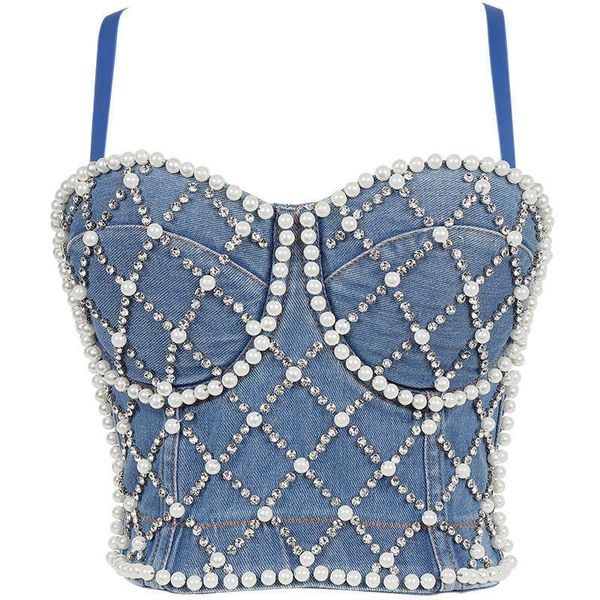 winter new pearl sling heavy industry denim water drill bra new chest wrapping thin versatile top, White
winter new pearl sling heavy industry denim water drill bra new chest wrapping thin versatile top, White