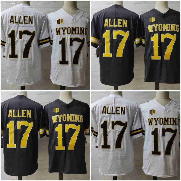american college football wear mens ncaa wyoming football jersey josh allen brown white coffee university mens t-shirt uniforms, Black
american college football wear mens ncaa wyoming football jersey josh allen brown white coffee university mens t-shirt uniforms, Black