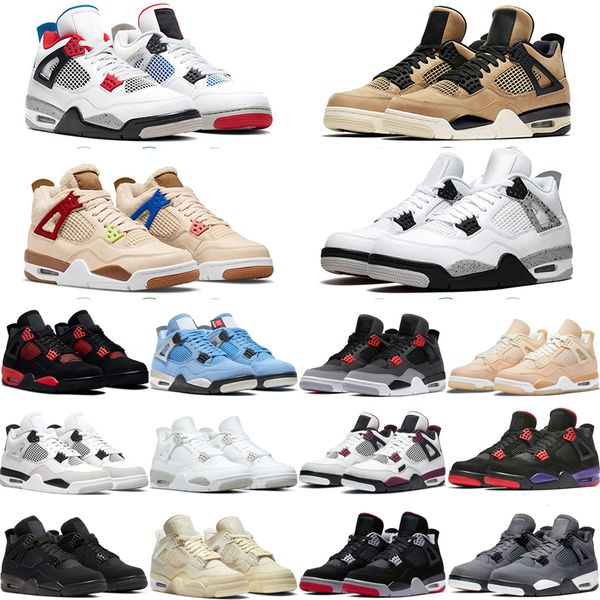 4s basketball shoes sports sneakers 4 military black black cat retro university blue red thunder sail cactus jack white oreo infrared diy kn
4s basketball shoes sports sneakers 4 military black black cat retro university blue red thunder sail cactus jack white oreo infrared diy kn