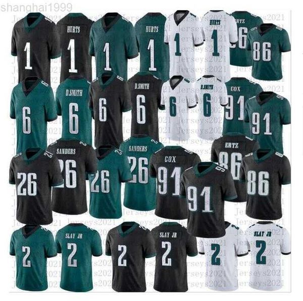 american college football wear football jersey mens 6 devonta smith 1 jalen hurts 26 miles sanders 20 brian dawkins 2 darius slay jr 91 flet, Black
american college football wear football jersey mens 6 devonta smith 1 jalen hurts 26 miles sanders 20 brian dawkins 2 darius slay jr 91 flet, Black