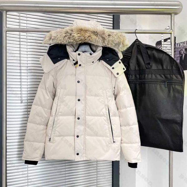 down jackets mens designers outdoor winter outerwear big fur hooded manteau down jacket coat parka, Black
down jackets mens designers outdoor winter outerwear big fur hooded manteau down jacket coat parka, Black