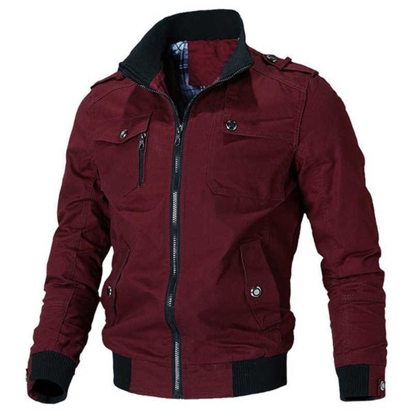men's jackets qsuper casual men jacket spring autumn army military men's coats male outerwear windbreaker brand clothing t221208, Black;brown
men's jackets qsuper casual men jacket spring autumn army military men's coats male outerwear windbreaker brand clothing t221208, Black;brown