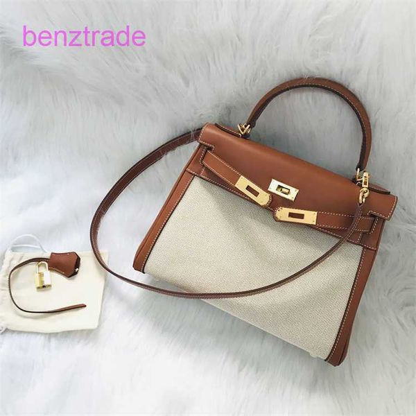herme kely bags for women online shop 2022 autumn and winter new bag layer cowhide women's bag canvas with leather portable single shou
herme kely bags for women online shop 2022 autumn and winter new bag layer cowhide women's bag canvas with leather portable single shou