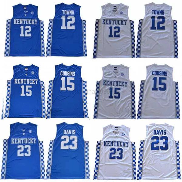 college basketball wears kentucky wildcats basketball jersey devin booker john wall anthony 23 davis karl-anthony 12 towns demarcus 15 cousi, Black 
college basketball wears kentucky wildcats basketball jersey devin booker john wall anthony 23 davis karl-anthony 12 towns demarcus 15 cousi, Black