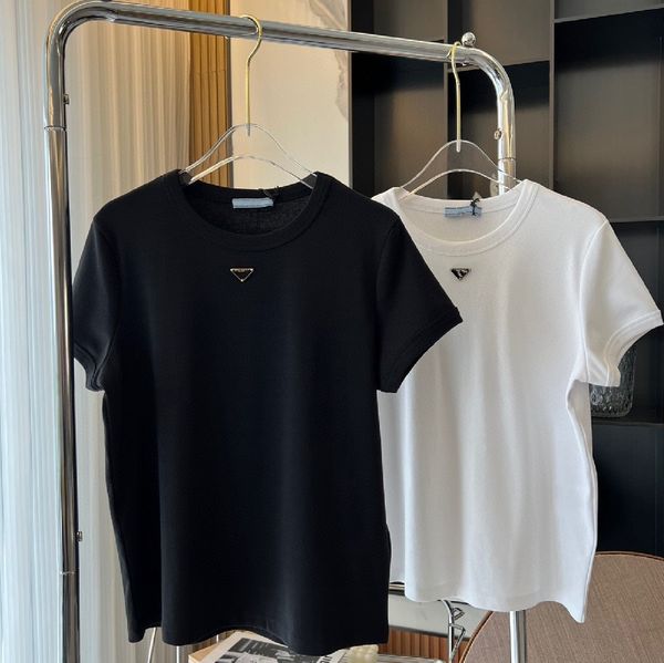 designer pra summer cotton short sleeve t shirt black white simple classic men women brands t-shirt size s m, White;black
designer pra summer cotton short sleeve t shirt black white simple classic men women brands t-shirt size s m, White;black
