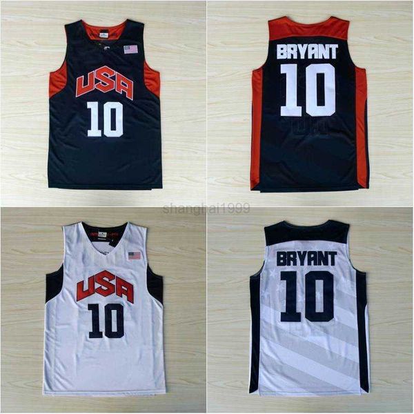 college basketball wears stitched 10 bryant basketball jersey mens usa dream team jersey stitched blue white short sleeve shirt s, Black
college basketball wears stitched 10 bryant basketball jersey mens usa dream team jersey stitched blue white short sleeve shirt s, Black
