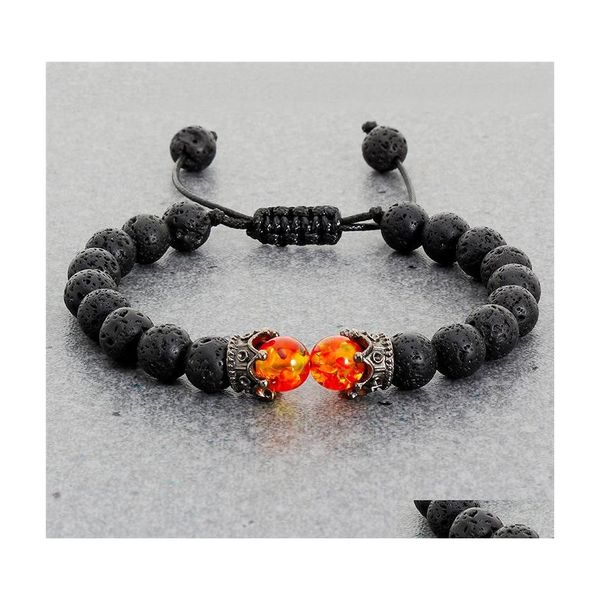 beaded black lava stone crown charm tiger eye beads bracelet for men women braided bracelets handmade adjustable jewelry 5646 q2 dro dhgba
beaded black lava stone crown charm tiger eye beads bracelet for men women braided bracelets handmade adjustable jewelry 5646 q2 dro dhgba