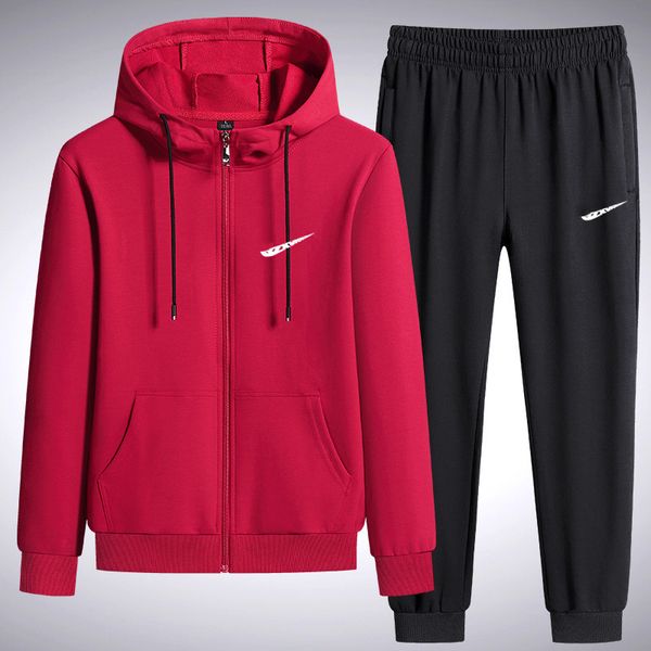 mens sports tracksuit autumn winter hooded suit men's 2 piece set sweatshirt & sweatpants, Gray
mens sports tracksuit autumn winter hooded suit men's 2 piece set sweatshirt & sweatpants, Gray