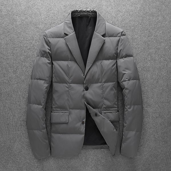 mens down parkas mens winter 90% white duck down blazer parka slim simple business casual office fashion male down coat keep warm jacket 221, Black
mens down parkas mens winter 90% white duck down blazer parka slim simple business casual office fashion male down coat keep warm jacket 221, Black