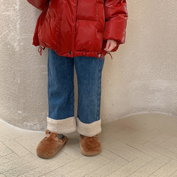 trousers winter girls fashion casual warm jeans with fleece stitching 1 6 years kids thicken all match denim pants 221207, Blue
trousers winter girls fashion casual warm jeans with fleece stitching 1 6 years kids thicken all match denim pants 221207, Blue