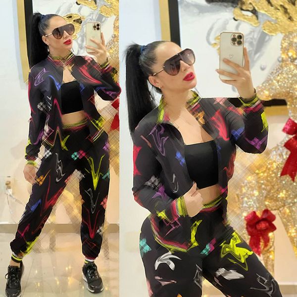 2023 designer tracksuits women two piece set print baseball jacket pants long sleeve ladies outfits sweatsuits jogging suit fall winter fema, Gray
2023 designer tracksuits women two piece set print baseball jacket pants long sleeve ladies outfits sweatsuits jogging suit fall winter fema, Gray