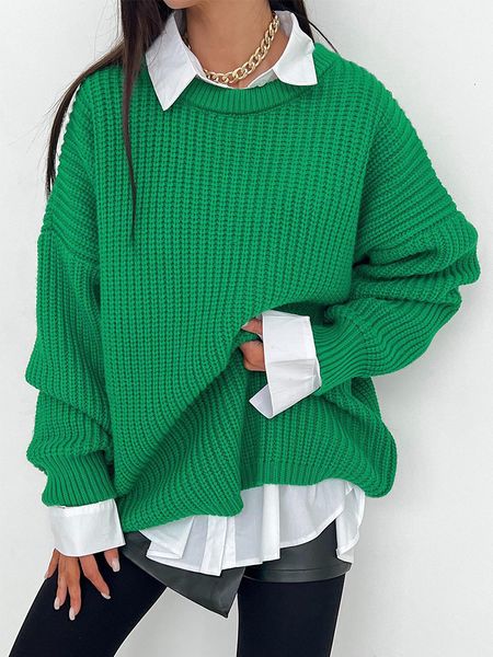 women s sweaters knit for women mid length thick skirt long sleeve female winter basic warm pullover 221206, White;black
women s sweaters knit for women mid length thick skirt long sleeve female winter basic warm pullover 221206, White;black