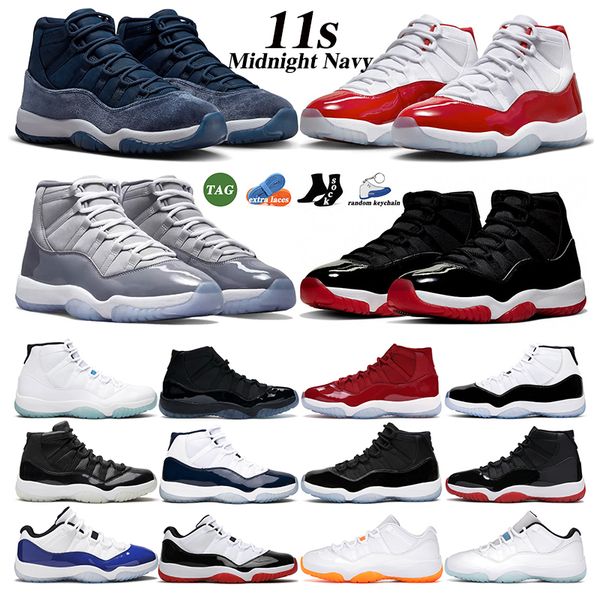 11s men women basketball shoes cherry 11 cement cool grey bred concord cap and gown space jam gamma 72- low platinum tint midnight navy sp, Black
11s men women basketball shoes cherry 11 cement cool grey bred concord cap and gown space jam gamma 72- low platinum tint midnight navy sp, Black