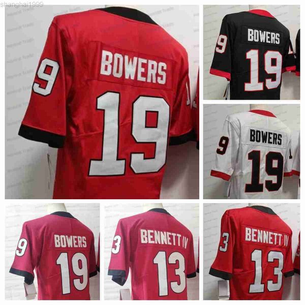 american college football wear football jersey ncaa 19 brock 13 stetson bowers red bennett iv white mens jerseys 2023 new stitched, Black
american college football wear football jersey ncaa 19 brock 13 stetson bowers red bennett iv white mens jerseys 2023 new stitched, Black
