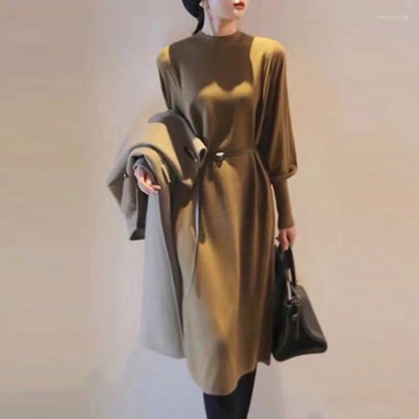 casual dresses 2022 autumn spring hollow out long sleeve women knitted dress solid color feminine mid-calf, Black;gray
casual dresses 2022 autumn spring hollow out long sleeve women knitted dress solid color feminine mid-calf, Black;gray