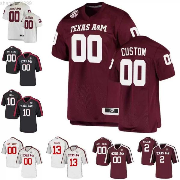 american college football wear football jersey texas a m aggies 2 johnny manziel 11 kellen mond 15 myles garrett 13 mike evans 40 von miller, Black
american college football wear football jersey texas a m aggies 2 johnny manziel 11 kellen mond 15 myles garrett 13 mike evans 40 von miller, Black