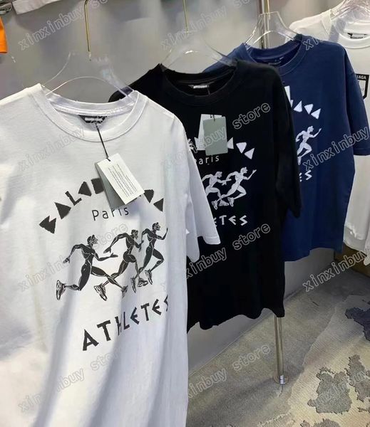 xinxinbuy men designer destroyed tee t shirt paris marathon letters print short sleeve cotton women blue white black xs-l, Black;brown
xinxinbuy men designer destroyed tee t shirt paris marathon letters print short sleeve cotton women blue white black xs-l, Black;brown