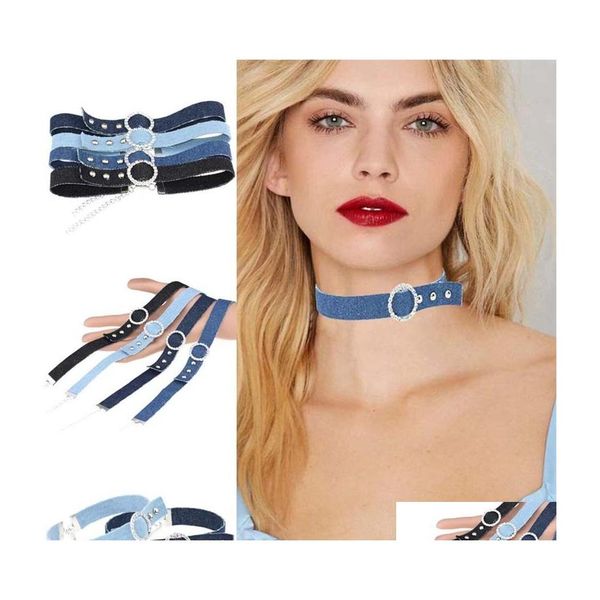 chokers harajuku denim necklace jewelry rhinestone accessories wfn252 with chain mix order 20 pieces a lot c3 drop delivery necklace dhqrc, Golden;silver
chokers harajuku denim necklace jewelry rhinestone accessories wfn252 with chain mix order 20 pieces a lot c3 drop delivery necklace dhqrc, Golden;silver