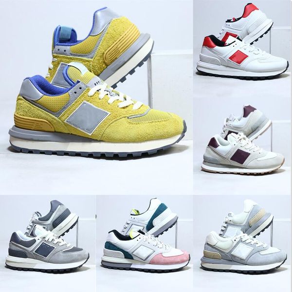 sweethearts 574 arrival running shoes yellow grey blue sneakers white red suede material
sweethearts 574 arrival running shoes yellow grey blue sneakers white red suede material