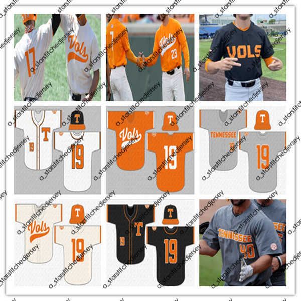 college baseball wears custom tennessee volunteers vols college baseball jersey mark mclaughlin zander sechrist drew gilbert christian moore, Black
college baseball wears custom tennessee volunteers vols college baseball jersey mark mclaughlin zander sechrist drew gilbert christian moore, Black