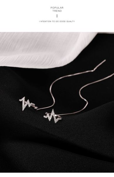 electrocardiogram 925 sterling silver ear stud earrings for women gift wedding fashion pave full 5a cz travel jewelry party gift, Golden;silver
electrocardiogram 925 sterling silver ear stud earrings for women gift wedding fashion pave full 5a cz travel jewelry party gift, Golden;silver