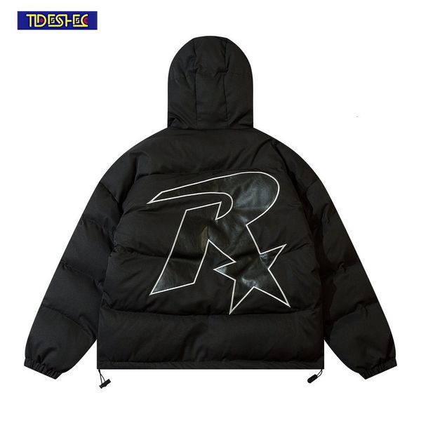 mens jackets men hip hop parka jacket streetwear five pointed star embroidery hood padded jacket coat harajuku winter thick warm outwear 221, Black;brown
mens jackets men hip hop parka jacket streetwear five pointed star embroidery hood padded jacket coat harajuku winter thick warm outwear 221, Black;brown