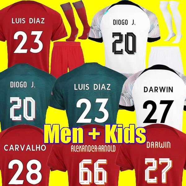 fans tees 22 23 season soccer jerseys home away 3rd darwin 2022 2023 mohamed diogo luis diaz alexander arnold football kit shirts men kids, Black
fans tees 22 23 season soccer jerseys home away 3rd darwin 2022 2023 mohamed diogo luis diaz alexander arnold football kit shirts men kids, Black