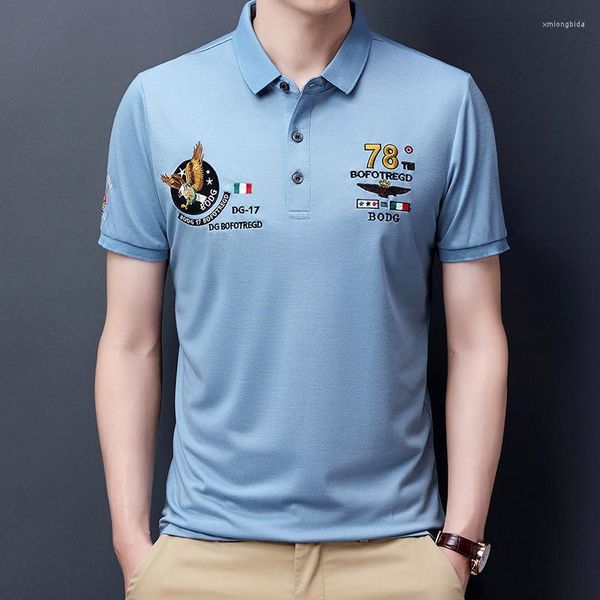 men's polos 2022 summer men's short sleeve embroidered business polo shirt casual fashion loose oversize solid color men clothing, White;black
men's polos 2022 summer men's short sleeve embroidered business polo shirt casual fashion loose oversize solid color men clothing, White;black