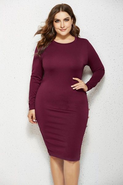 casual dresses stretch fashion autumn winter mid-calf long sleeve rivet irregular slim dress solid color elegant women office, Black;gray
casual dresses stretch fashion autumn winter mid-calf long sleeve rivet irregular slim dress solid color elegant women office, Black;gray