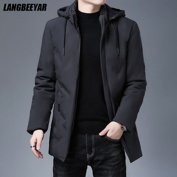 mens down parkas brand hooded casual fashion long thicken outwear jacket winter windbreaker coats clothing 221207, Black
mens down parkas brand hooded casual fashion long thicken outwear jacket winter windbreaker coats clothing 221207, Black
