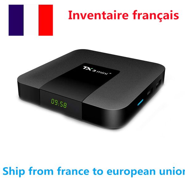 

france has stock tx3 mini plus tv box android 11 amlogic s905w2 quad core 2gb 16gb 2.4g/5ghz dual wifi bt