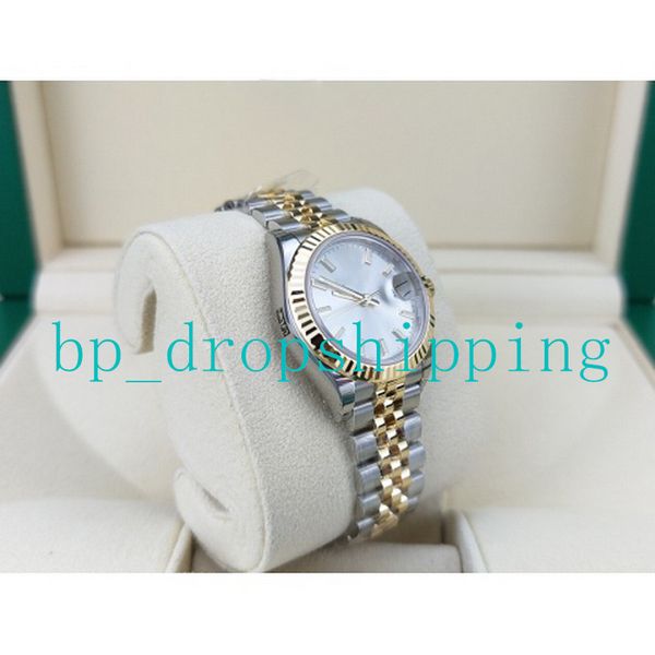 grade watch for women automatic movement 31mm silver dial 904l stainless steel jubilee bracelet wristwatches montre de luxe, Slivery;brown
grade watch for women automatic movement 31mm silver dial 904l stainless steel jubilee bracelet wristwatches montre de luxe, Slivery;brown
