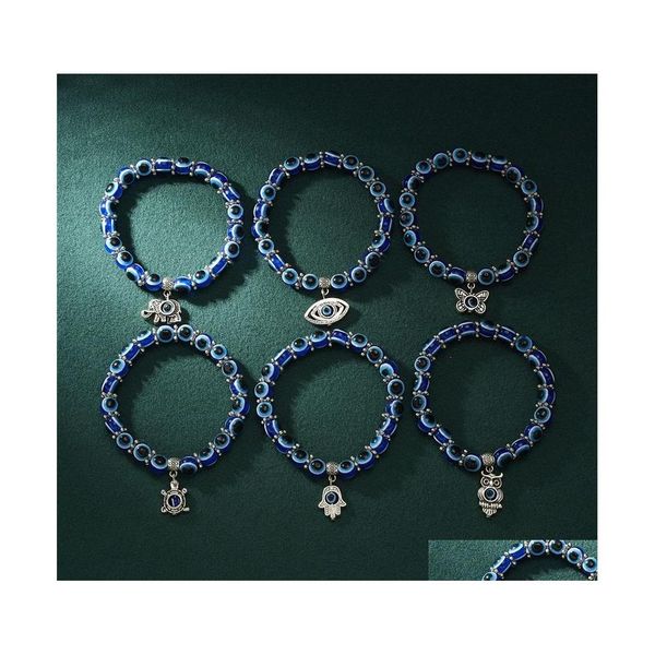 beaded blue evil eye bracelet hand of fatima turkey thousand eyes wish handmade womens resins bead bangle elastic bracelets jewlery dh8vv, Black
beaded blue evil eye bracelet hand of fatima turkey thousand eyes wish handmade womens resins bead bangle elastic bracelets jewlery dh8vv, Black