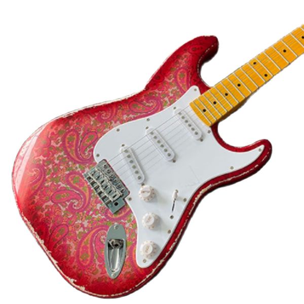 lvychina electric guitar st red water transfer factory direct sales can be customized
lvychina electric guitar st red water transfer factory direct sales can be customized
