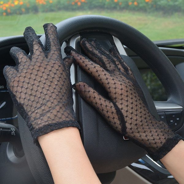 bridal gloves 21cm short finger black transparent gloves lady girl women gloves, White
bridal gloves 21cm short finger black transparent gloves lady girl women gloves, White