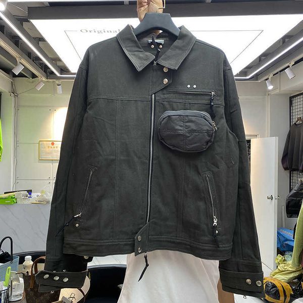 men's jackets dark grey autumn winter high street jackets men quality removable multi pocket workwear coat male loose zipper jacket t22, Black;brown
men's jackets dark grey autumn winter high street jackets men quality removable multi pocket workwear coat male loose zipper jacket t22, Black;brown