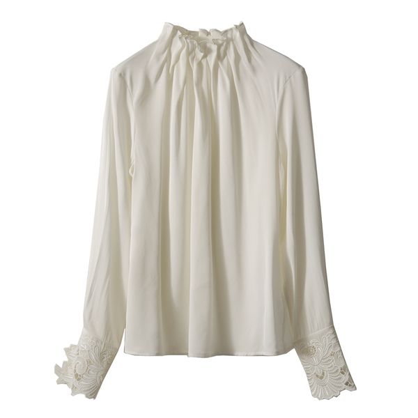 temperament white lace shirt women's spring and summer 2023 new loose long sleeve draping shirt
temperament white lace shirt women's spring and summer 2023 new loose long sleeve draping shirt