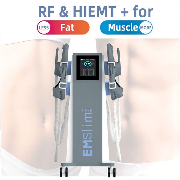 2022 muscle stimulator electromagnetic shaping emslim nova hi-emt neo with rf muscle trainer slimming machine 2/4 handles for arms and thigh 
2022 muscle stimulator electromagnetic shaping emslim nova hi-emt neo with rf muscle trainer slimming machine 2/4 handles for arms and thigh