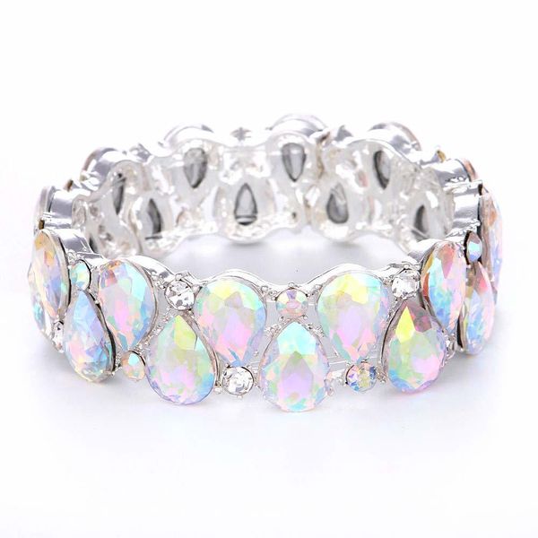 bangle 16 colors elegant crystal cuff bangles tear drop bracelet women stretch bangle indian bridal wedding costume jewelry girl gifts 22120, Black
bangle 16 colors elegant crystal cuff bangles tear drop bracelet women stretch bangle indian bridal wedding costume jewelry girl gifts 22120, Black