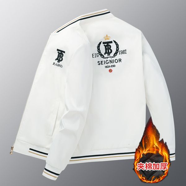 mens jackets autumn and winter highend embroidered baseball collar jacket mens coat thickened clothes fashion brand clothing m5xl 221207, Black;brown
mens jackets autumn and winter highend embroidered baseball collar jacket mens coat thickened clothes fashion brand clothing m5xl 221207, Black;brown
