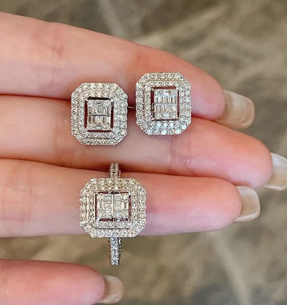fashion butterfly 925 sterling silver pave simulated diamond stud earrings for women earrings resizable rings jewelry sets female korea, Golden;silver
fashion butterfly 925 sterling silver pave simulated diamond stud earrings for women earrings resizable rings jewelry sets female korea, Golden;silver