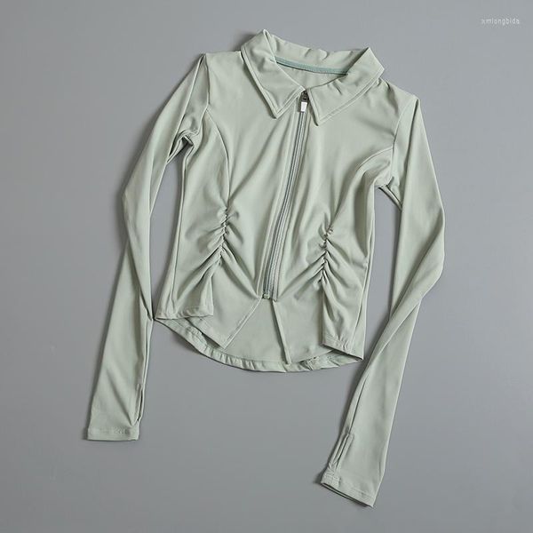 active shirts fitness suit women's slim jacket tight yoga long sleeve running fast dry zipper coat bf wind sports top
active shirts fitness suit women's slim jacket tight yoga long sleeve running fast dry zipper coat bf wind sports top