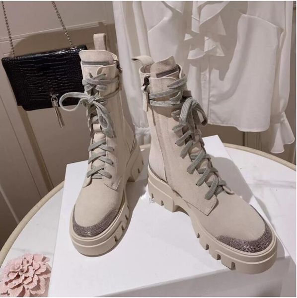platform boots lace-up shoes combat boot designers shoe leather hiking 65mm low heel round toes casual booties ankle new beige chunky for wo, Black
platform boots lace-up shoes combat boot designers shoe leather hiking 65mm low heel round toes casual booties ankle new beige chunky for wo, Black